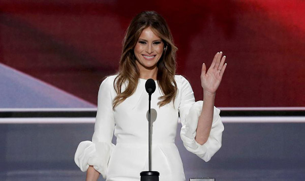 Melania Trump convention speech similar to Michelle Obama's from 2008