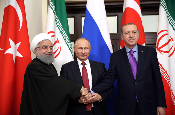 Leaders agree to advance peace