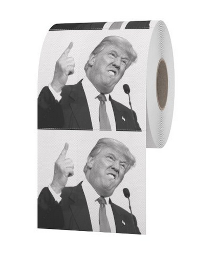 Made-in-China Donald Trump toilet papers popular among US consumers